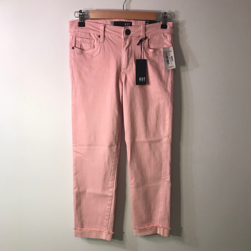 Kut from the Kloth Amy crop straight leg jeans - Picture 2 of 9